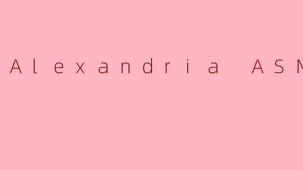 AlexandriaASMR的视频通常以哪些主题或触发音为特色？